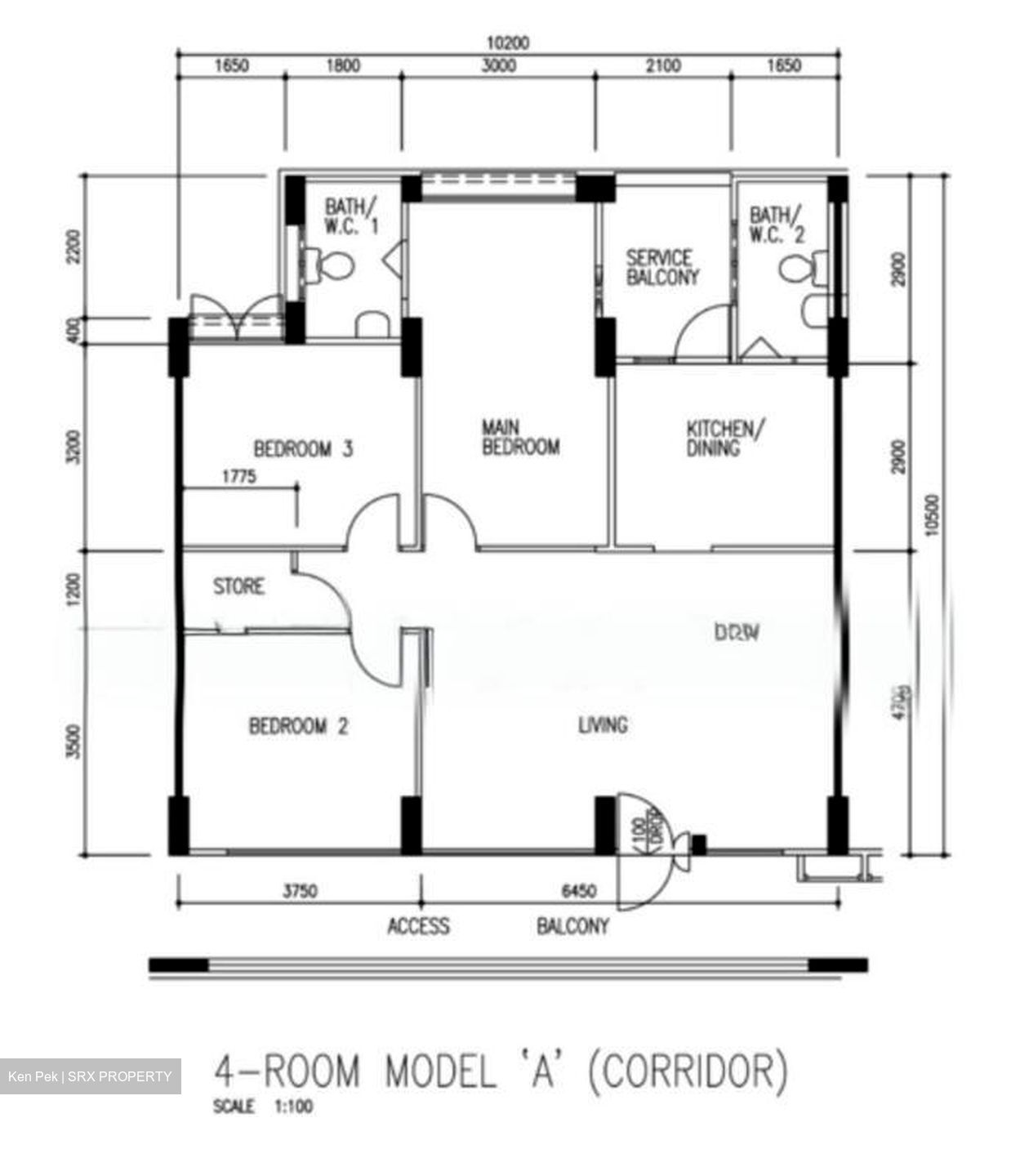 Blk 622 Woodlands Drive 52 (Woodlands), HDB 4 Rooms #513790021